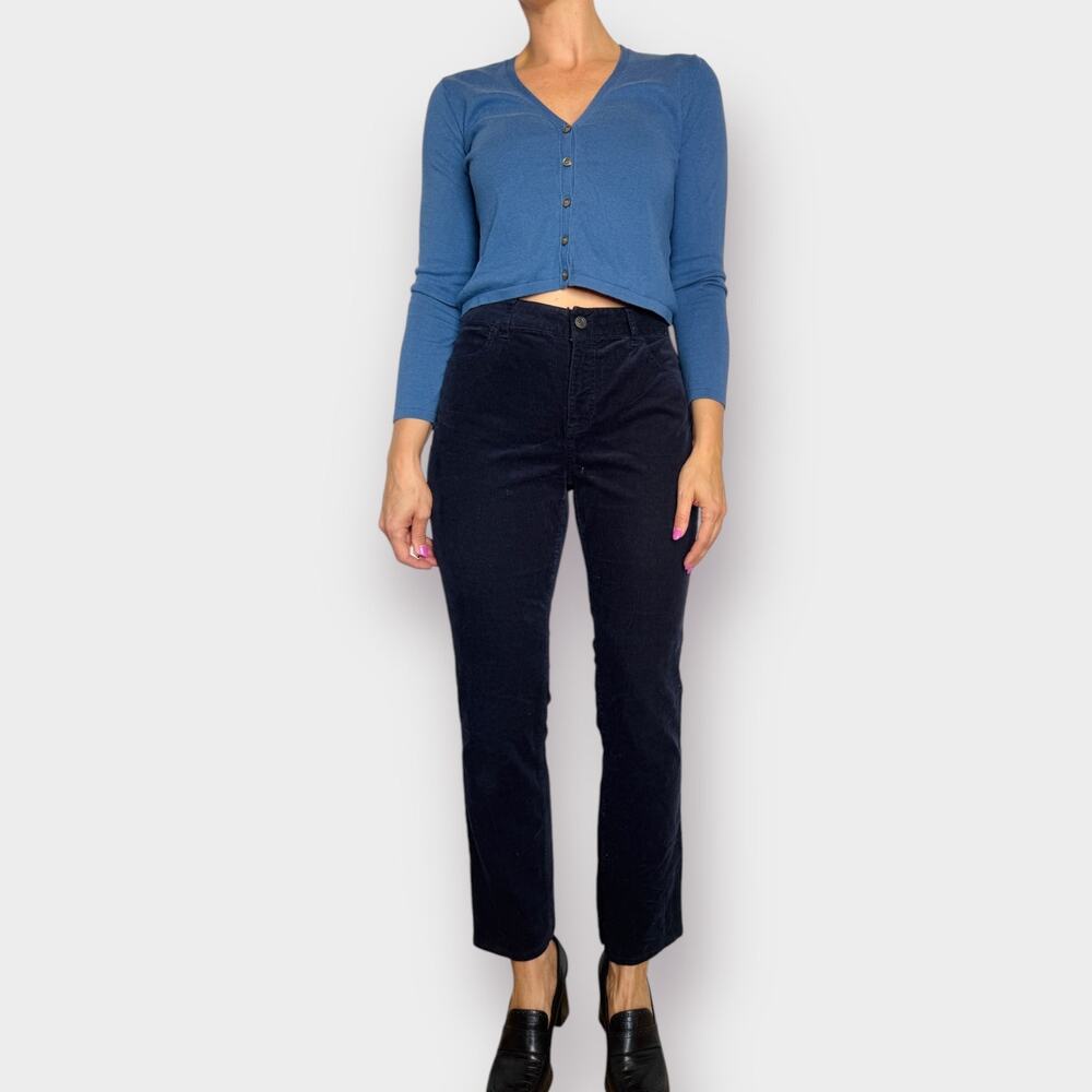 Talbots Navy Corduroy Pants